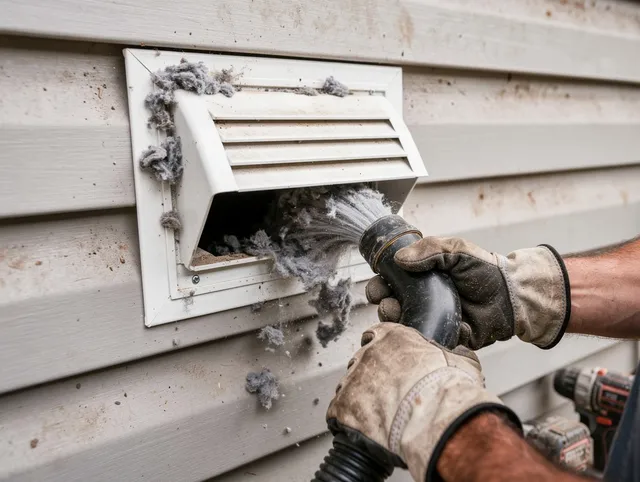 Professional dryer vent cleaning by Davie Dryer Vent Cleaning in Davie